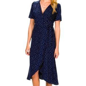 Everly wrap dress 💙